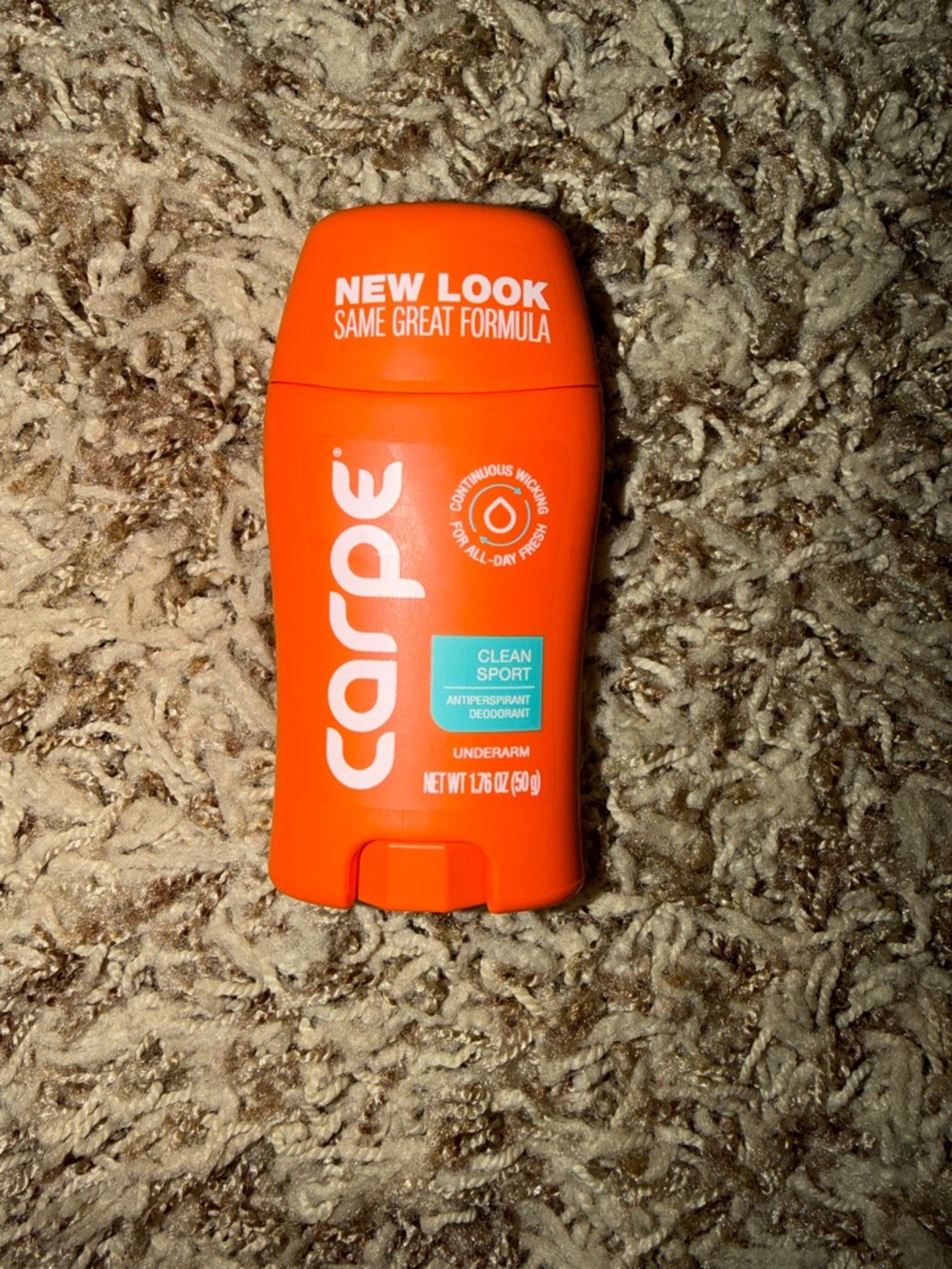 Clean Sport Antiperspirant Deodorant Stick - Orange